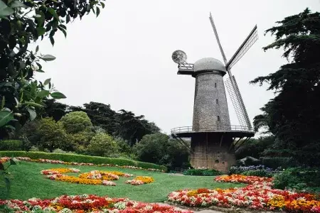 Dutch Windmill in 金门公园